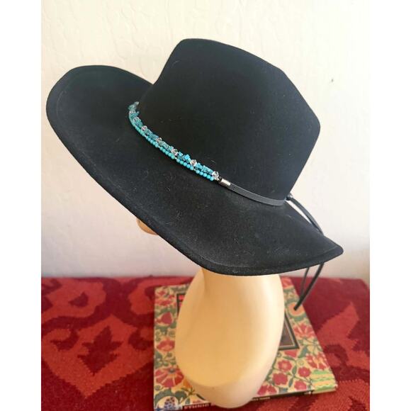 Renegade Headwear Black Western Hat Packable Water Repellent USA Size L main image 7